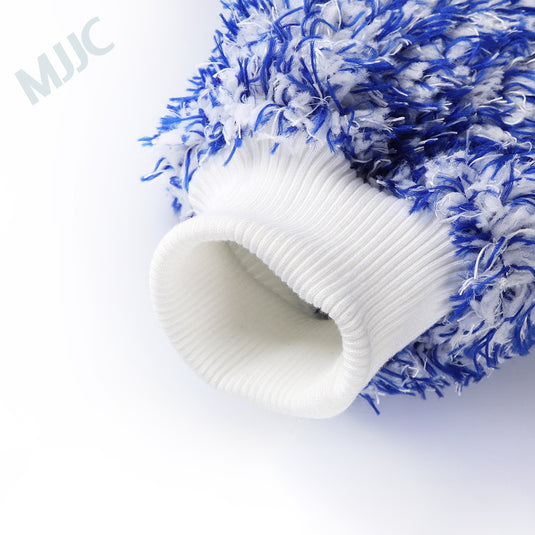 MJJC Soft Car Cleaning Glove Ultra Soft Car Wash Mitt Easy To Dry Auto Detailing Mitt Microfiber Madness Wash Mitt