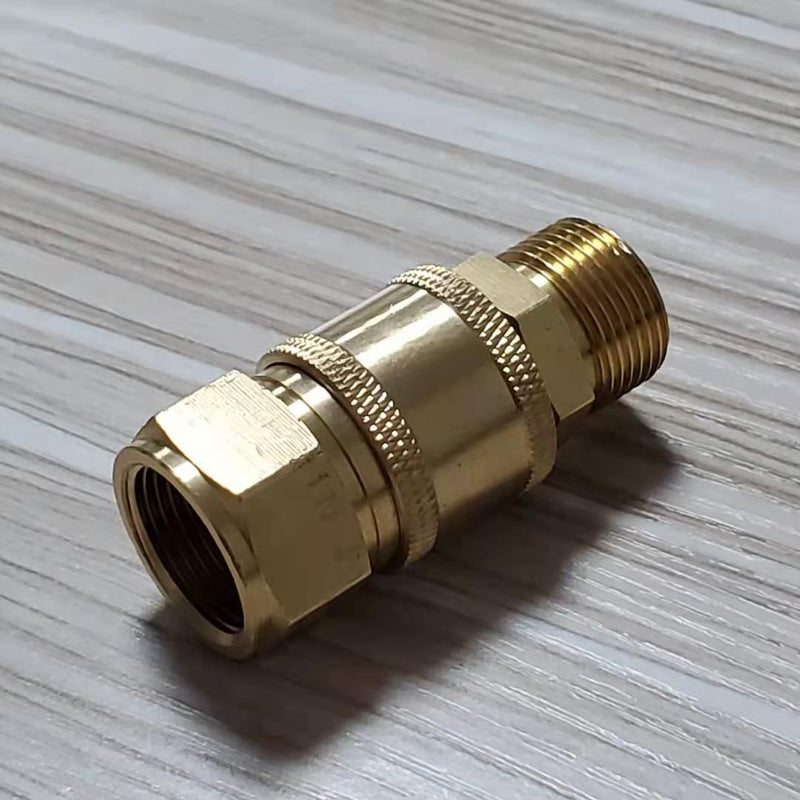 Load image into Gallery viewer, Antiwind Swivel Adapter for Pressure Washer Guns M22x1.5mm thread 15mm Inner Hole