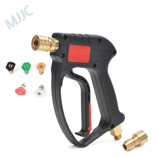 High Pressure Washer Foam Gun 3/8 inch Connector Car Washer Tool for Pressure Power Washers,with 5 Pressure Washer Nozzles, Other