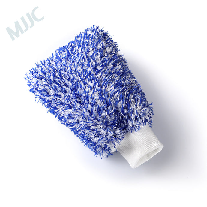 MJJC Soft Car Cleaning Glove Ultra Soft Car Wash Mitt Easy To Dry Auto Detailing Mitt Microfiber Madness Wash Mitt